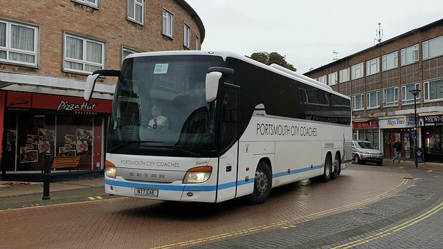 Portsmouth City Coaches N77 EAE Havant 26/10/19