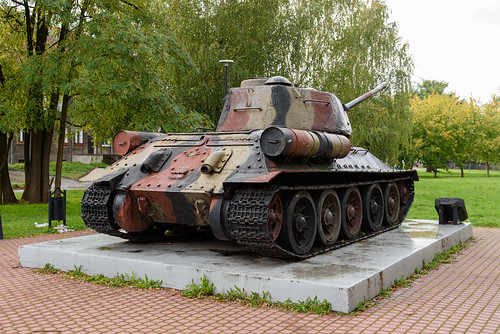 t34 tank panzer museum polen braniewo t3485