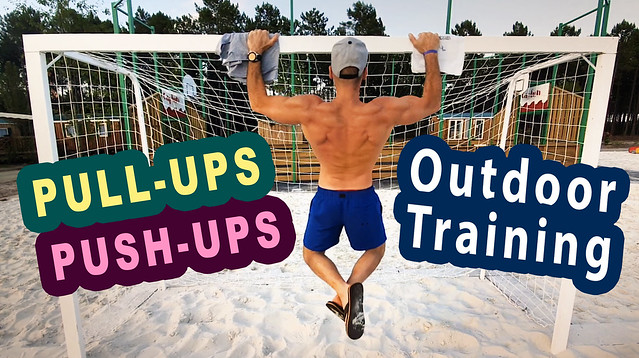 Ben Heine outdoor training Quick Outdoor Training: Pull-ups, Push-ups and Basketball (Ben Heine Youtube Video)- entrainement