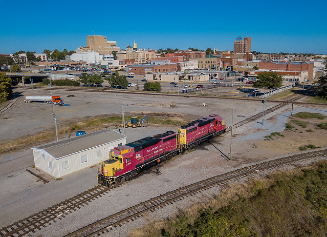 Arkansas-Oklahoma Railroad AOK 2442 (GP30) McAlester, Oklahoma