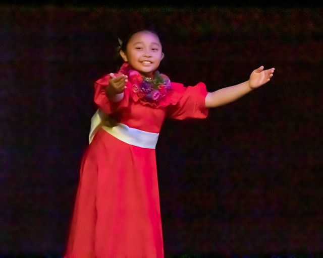 Solo Youth Hula Competitor