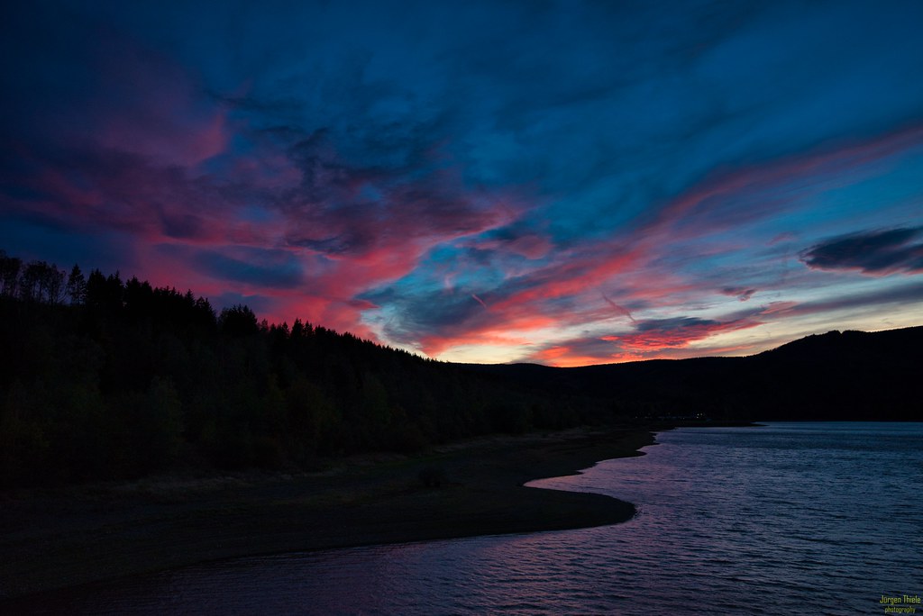Blaue Stunde an der Innerstetalsperre | Blue hour at Innerst… | Flickr
