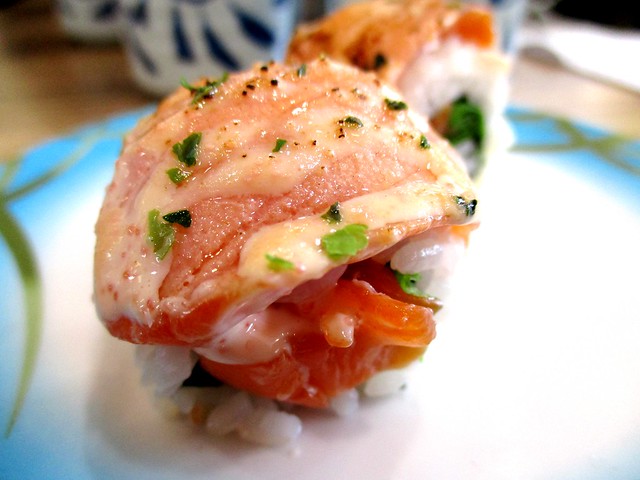 Sushi Mentai salmon