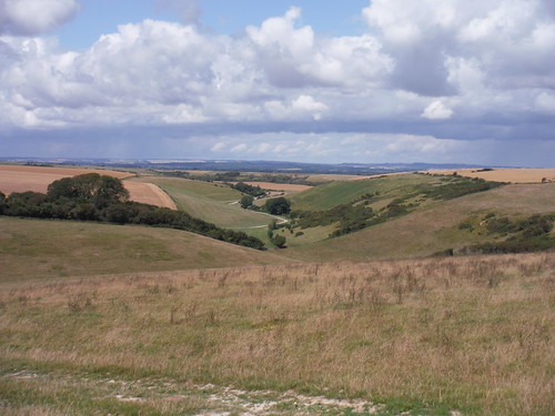 Coombe by Winfrith Hill SWC Walk 346 - Wool Circular (via The Warren and Lulworth Cove and Castle)