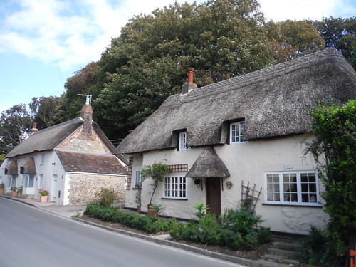 House in West Lulworth SWC Walk 346 - Wool Circular (via The Warren and Lulworth Cove and Castle)