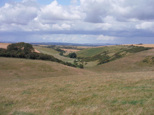 Coombe by Winfrith Hill SWC Walk 346 - Wool Circular (via The Warren and Lulworth Cove and Castle)