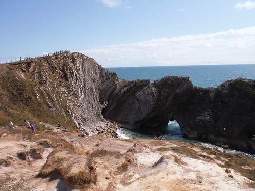 Stair Hole, easterly end SWC Walk 346 - Wool Circular (via The Warren and Lulworth Cove and Castle)