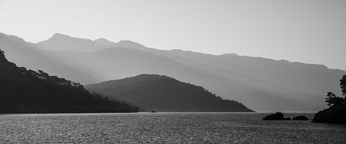 csfb landscape travel coldwaterbay bw silhouette vuori kayaköy turkey aamu blackandwhite monochrome morning