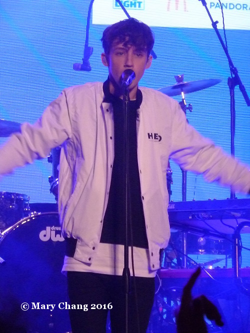 Troye Sivan at the Pandora Discovery Den, Saturday at SXSW 2016
