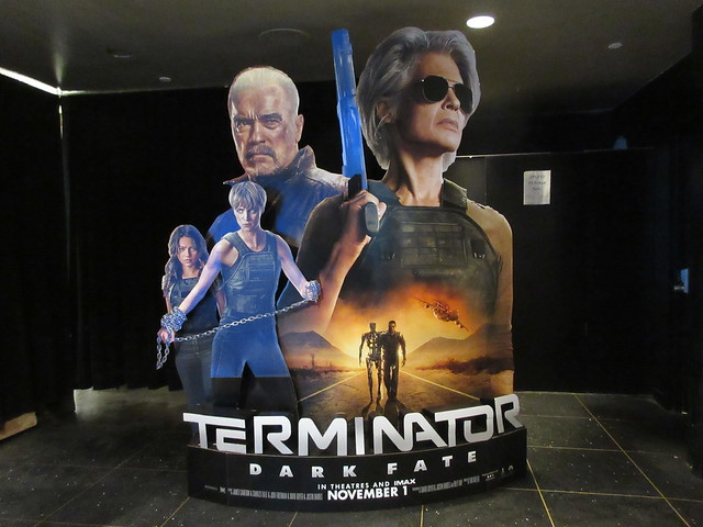 2019 Terminator Dark Fate AD Billboard Standee 7514