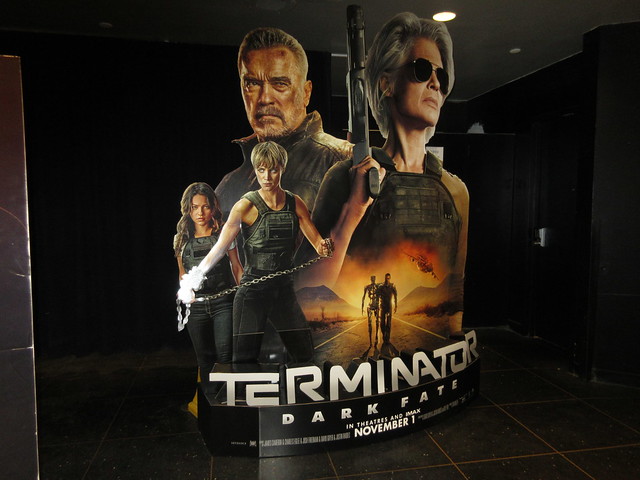2019 Terminator Dark Fate AD Billboard Standee 7516