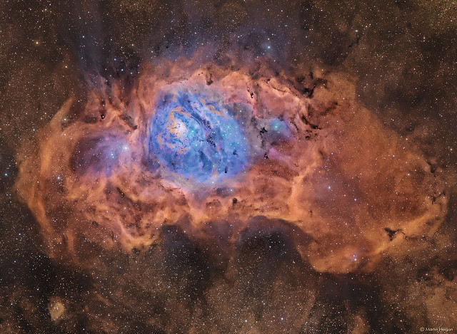 Stardust of the Lagoon Nebula (Messier 8)