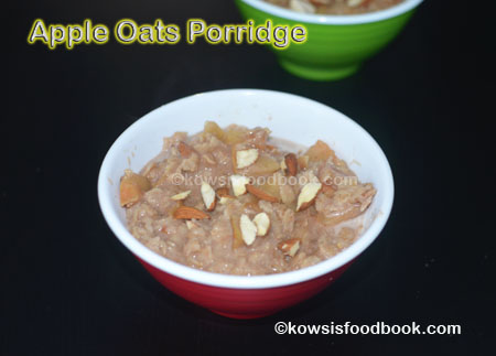 Apple Oats Porridge