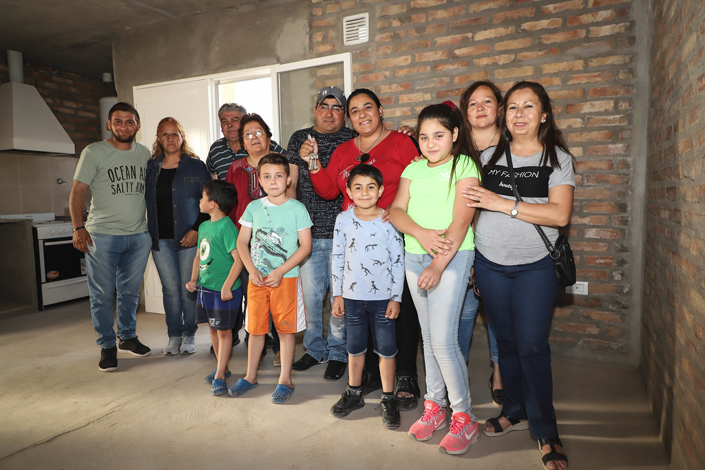 2019-10-28 PRENSA: Entrega de viviendas en el departamento San Martín