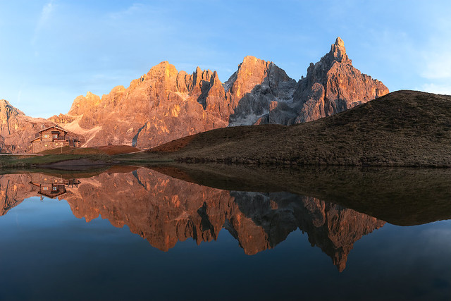 Passo Rolle Reflection