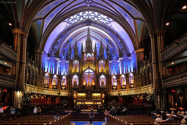 Canada: Montréal, Basilique Notre-Dame