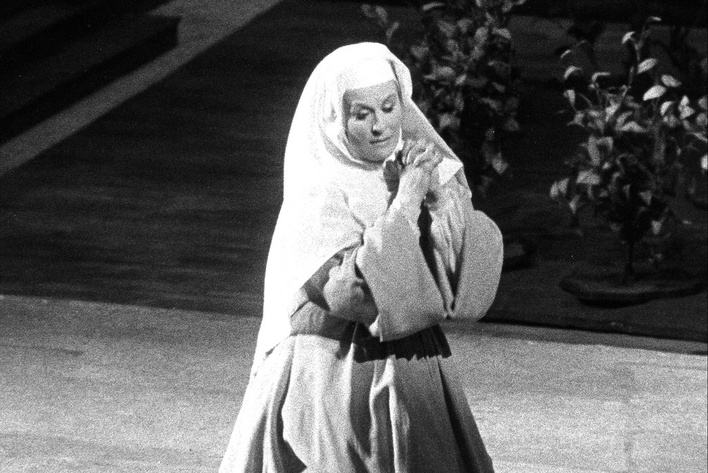 Joan Carlyle as Suor Angelica in Suor Angelica, 1965 © ROH Collections. Photograph by Donald Southern