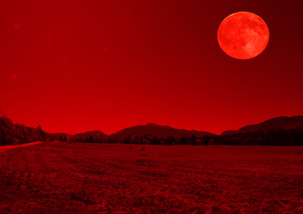 Blood Moon Prophecy - Lake Placid   New York  ~ Adirondack National Park ~ Historic