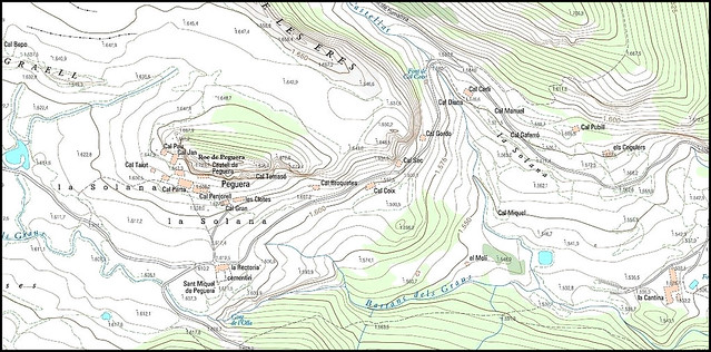 La Vall de Lord'19 -18- Ruta Montcalb-El Ferrús-Peguera -05- Peguera -06- Plano del Peguera e Instalaciones Mineras (05-10-2019)