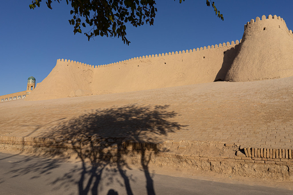 The ramparts of Khiva