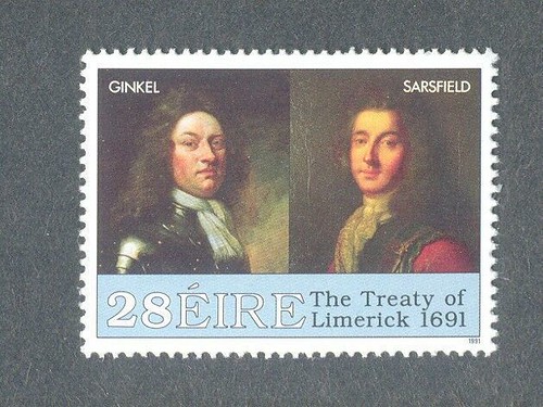 Ireland-The-Treaty-of-Limerick-1691-Military-mnh-Art-Military