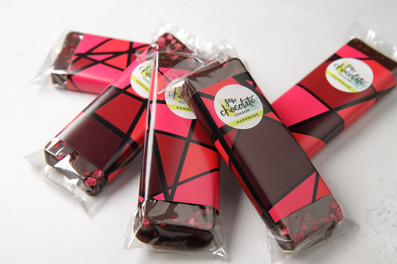 Berries and Cherries chocolate from SAW Chocolate
