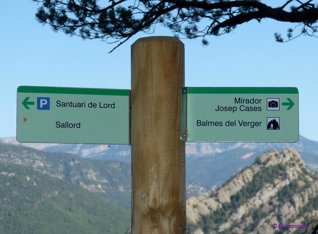 La Vall de Lord'19 -19- Ruta 01 por la Mola de Lord -13- Camí de Sant Jaume -06- Camino Vistas 08- Encrucijada -02- (11-10-2019)