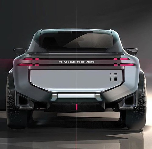 Slick Range Rover rendering by Nima Farzin (@farzinnimaa) #rangerrover #offroad #suv #cars #cardesign #automotive #rendering #automotivedesign #formtrends | by Eric G.