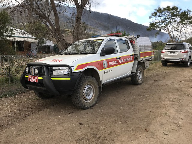 Rural Fire | Boonah 91 | Command Unit | Mitsubishi Triton 4x4
