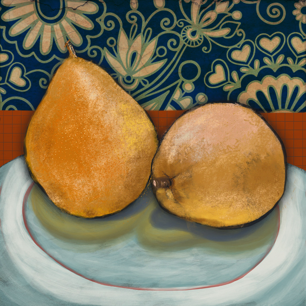 A pair of pears.