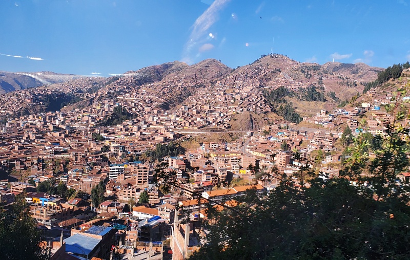view over Cusco