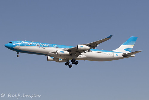 LV-FPU Airbus A340-300 Aerolineas Argentinas Madrid airpor… | Flickr