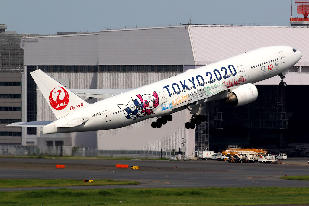 Japan Airlines | Boeing 777-200 | JA773J | Tokyo 2020 live… | Flickr