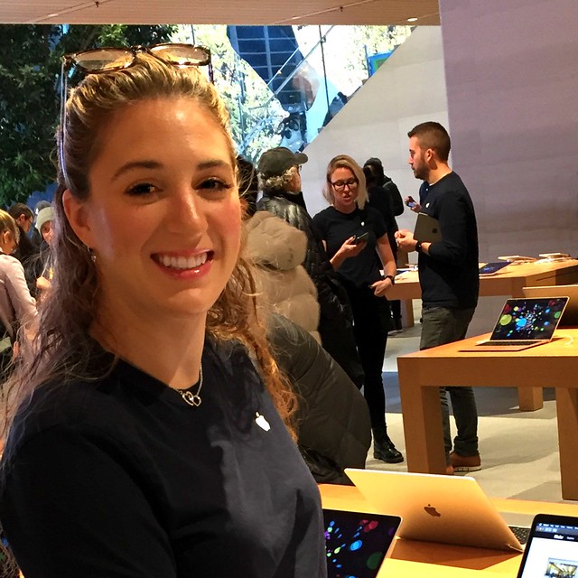 Megan from the Chicago Apple Store