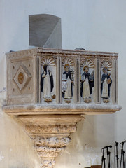 Dubrovnik Old Town - Dominican friary church pulpit
