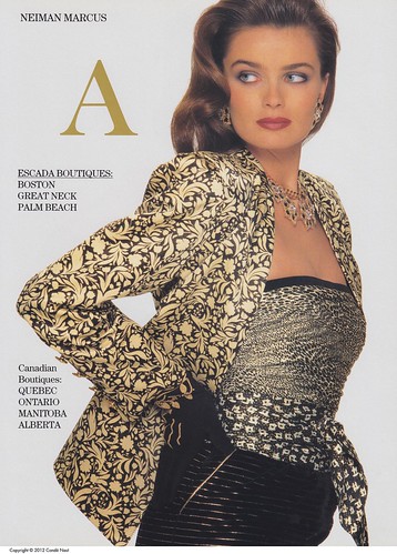 Vogue Sept 1989 Escada 5 | Jessica Davis | Flickr