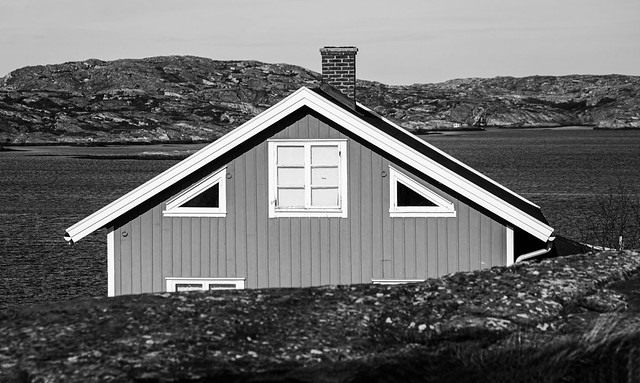 Sparkling house on Käringön Island