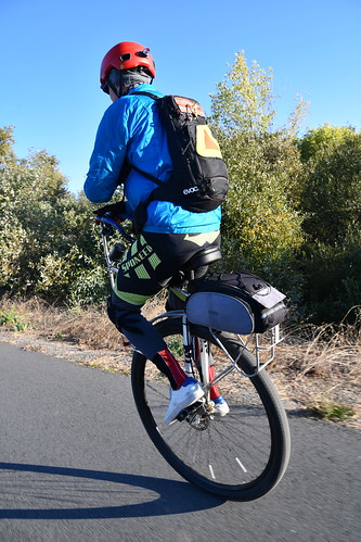 November 1: Unicycle commuter