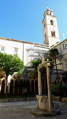 Dubrovnik Old Town - Dominican friary, cloister (8)