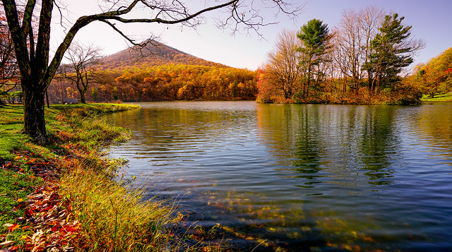 Peaks of Otter Lake in Virginia