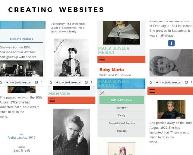 creating websites