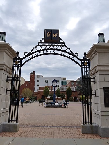 Trustees Gate George Washington University Washington DC 2019