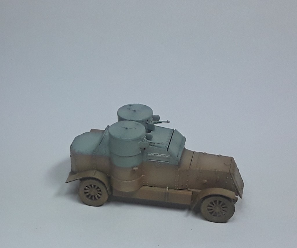 Model Kit Boss Austin Master Box 1/72 Austin Mk.IV Armoured Car - Work in Progress - Armour ...