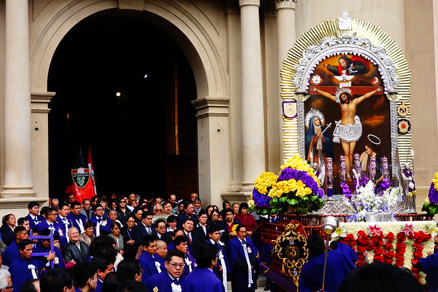 The Festival of the Señor de los Milagros - Tarma, Junin, Peru
