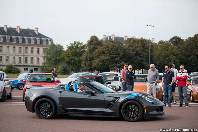 Vincennes en Anciennes 09/2017 - Chevrolet Corvette C7 Grand Sport