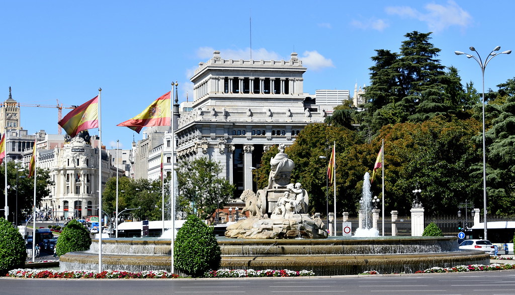 Madrid: Plaza de Cibeles