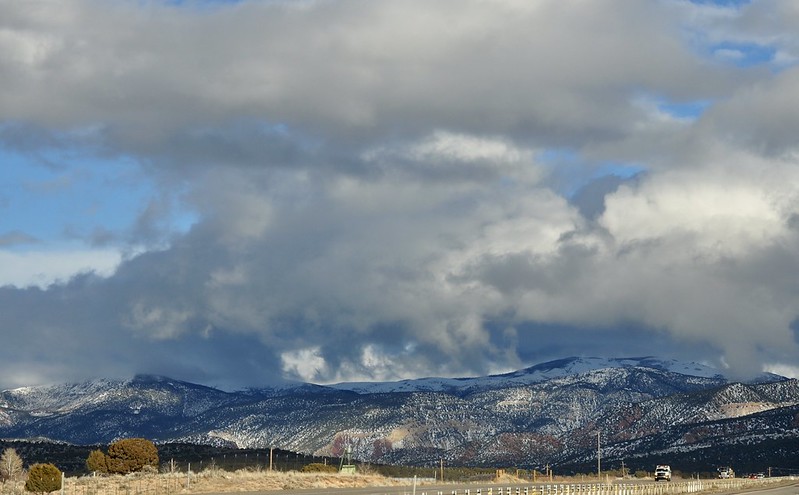 Scenic I-15 Winter Landscapes ~ St George To Nephi, Utah