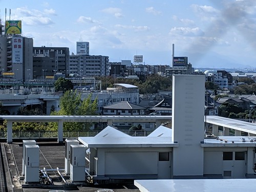 明治大学の和泉キャンパスの周辺の眺望
