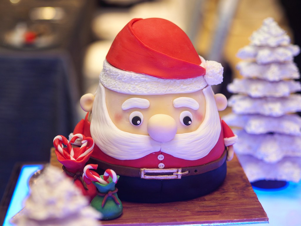 3D Christmas cake