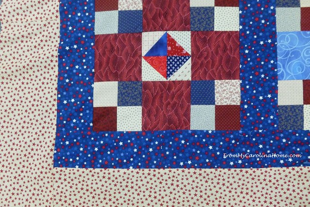 Quilt of Valor at FromMyCarolinaHome.com